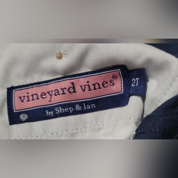 Vineyard Vines Kids Navy Dress Breaker Pants : Size 2T - Picture 4 of 5